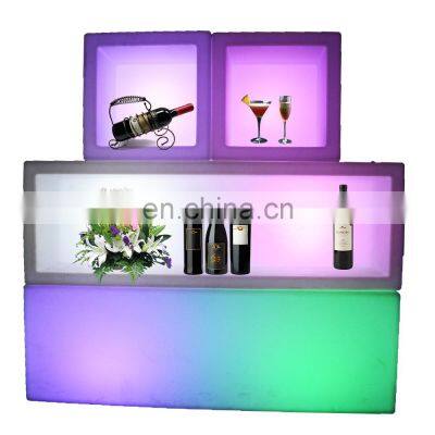 ice bucket plastic /7 Colors LED Light Changeable Ice Bucket Champagne Wine Beverage Drinks Beer Bar Party Ice Cooler Tray