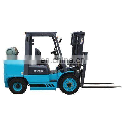 CPQYD35 Hot Sale 3.5t Gasoline/LPG Electric Forklift With Attachment photo-3