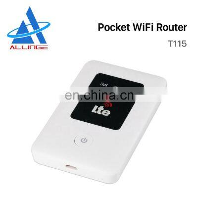 ALLINGE MIN067 T115 4G Router With Sim Card Mini Wifi Router 4G Lte