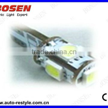 non-polarity Canbus LED T10-5SMD-5060-CB