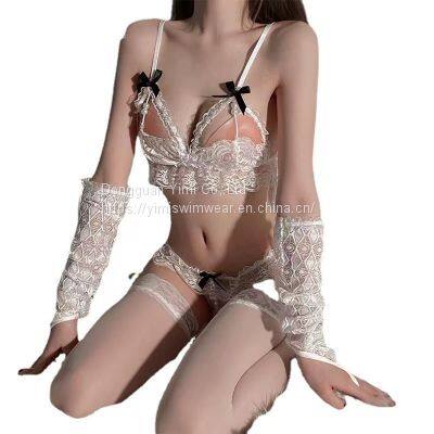 Ladies Hot Sexy Lace Bra Set