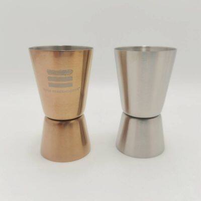 Stainless Steel Bar Wine Jigger 20/40ml Wholesale Price photo-2