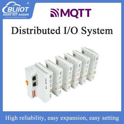 Programmable Logic Controller MQTT IO Module for Distributed Data Acquisition and Control Systems