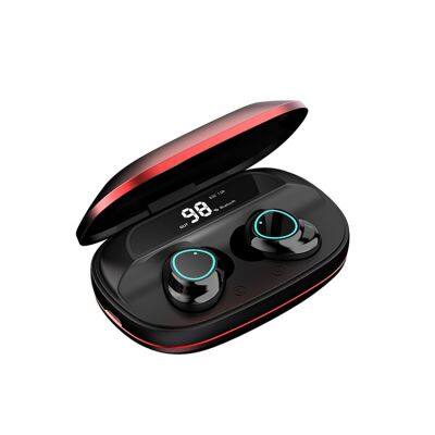 G16 TWS 5.0 Touch Fingerprint Dual Call Headset Subwoofer 6D Stereo HiFi Sound LED Display Wireless Earbuds Headphone