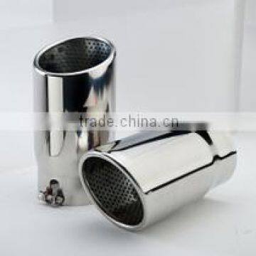 Stainless steel muffler tip for Audi Q7