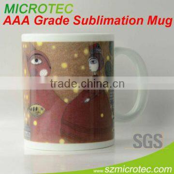 Sublimation mug press to transfer