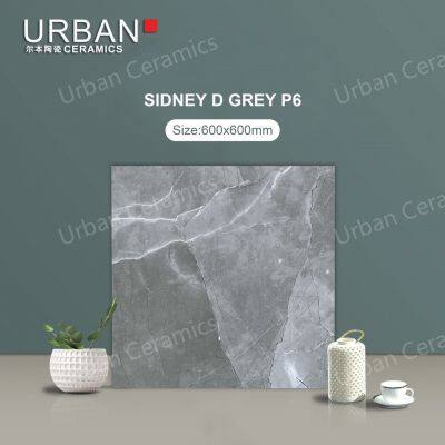 600X600mm Vitrified Ceramic Foshan Glazed Polished Porcelain Floor Wall Tile