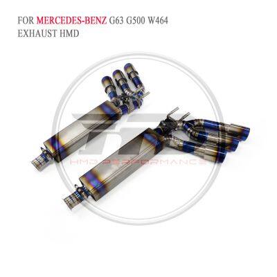 Titanium Exhaust Catback for Mercedes Benz AMG GT/AMG GT GTS GTC/GT63S X290/G63 W463/G63 G500 W464 Electronic Valve Whatsapp+86 18946955156