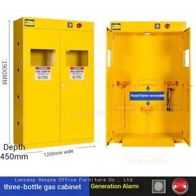 Smart Gas Cylinder Cabinet-GCC461 With Auto Leakage Alarm & 5s Rapid Ventilation |1900H*500W*450Dmm| for Analytical Chemistry Lab- Best Selling photo-4
