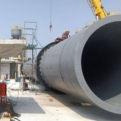 Ferromagnetic powder processing sponge iron production equipment Sponge iron rotary kiln production line