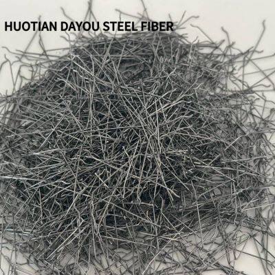 Randomly Distributed Steel Fibers, Special Fibers for Highway and Bridge Pavement Reinforcement Concrete, Cold-drawn Straight Steel Fibers