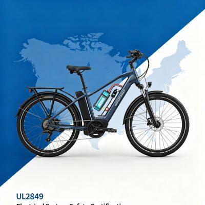 Electric bicycle exports to the North American market with electrical system safety certification UL2849