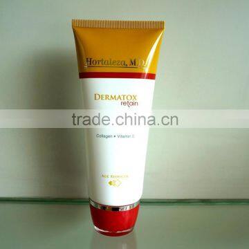 round hand cream extruded aluminum tube