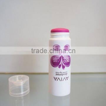 PE tubes in cosmetic packing for sweat cleanser