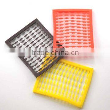 High quatity colorful Square Plastic plate carp fishing leaders fishing tackle accessories