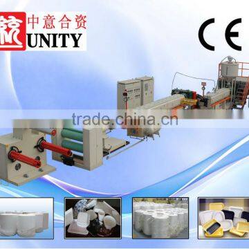 Plastic Compostable Carryout Containers making machinery