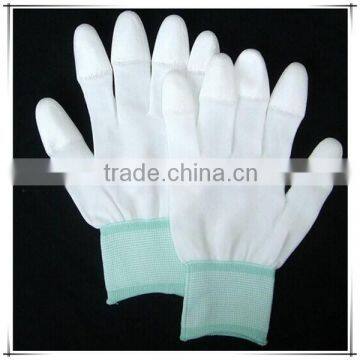 the cheapest 13 gauge white PU coated hand gloves