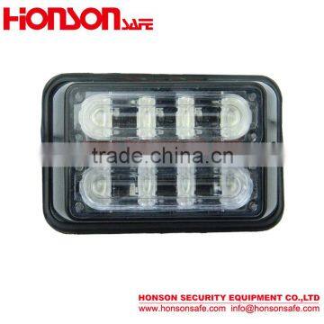 12V 1W LED Warning Grille Vehicle Surface Mount Emergency Light HF-241 photo-3
