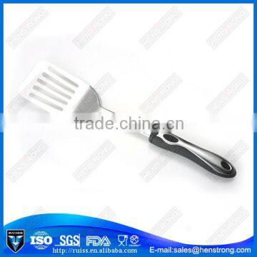 Hanging kitchen utensils stainless steel slotted turner ,slotted spatula