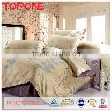 China manufacture elegant design warm soft bamboo reactive printed bedding