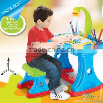 Kids New Products 2016 Drawing Projection Toy Table 4 in 1