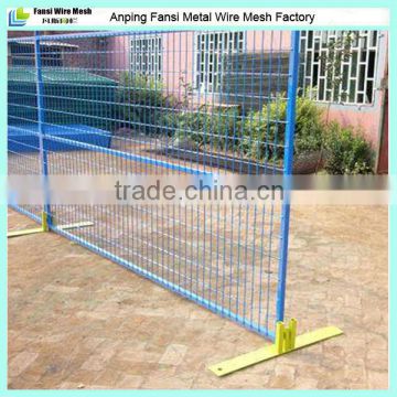 Construction bule color temporary fence(supplier)