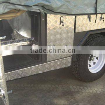 heavy duty off road luxury camper fold trailer