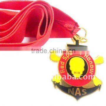 2012 hot sale Sport metal medal with imitation hard enamel