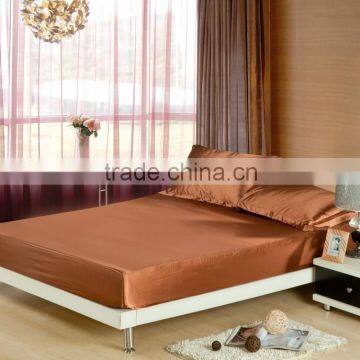 China Supplier Wholesale Thai Silk Bed Covers, Fitted Bed Skirt, Fitted Cover, Silk Mattress Protector photo-2