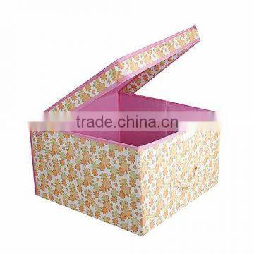 Storage basket non-woven storage case foldable box foldable case