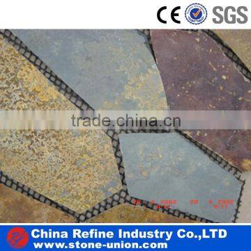 Mesh paving thin slab