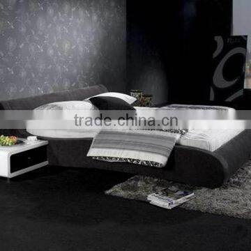 2016 Modern Simple Style Queen Bed Design Made Of High Quality Fabric For Bedroom Use