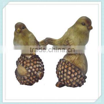 Home Decoration Ceramic Bird Figurine