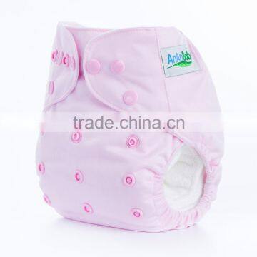 China wholesale reusable cloth diapers / washable baby cloth pocket diaper