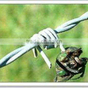 Hot Galvanized and electric galvanized razor barbed wire