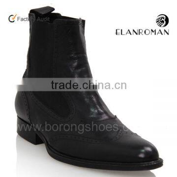 Guangzhou Factory shoes black chelsea boots for men hot selling