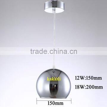18W Apple LED Pendant Lights For Dining Room Lamp Plating Silver Color Creative LED Art Chandelier photo-2