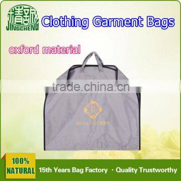 Custom Sliver Gray Storage Useage Men Suit Garment Bags