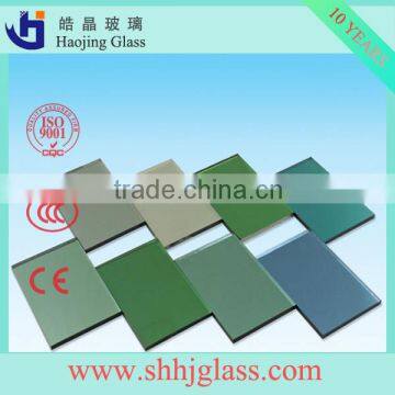 hot factory sale 8mm light blue f green colored float glass