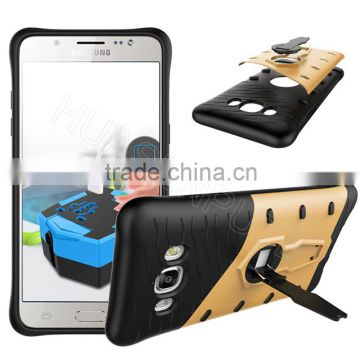 Shock Proof Defender Heavy Duty Armour Tough Stand Case Cover With Kickstand for Samsung J5 2016