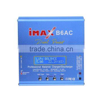 80W IMAX B6AC B6 AC Dual Power LCD Control Digital Lipo Lipro NiMH 3S/4S/5S RC Battery Balance Charger Batteries Discharger EU/A photo-3