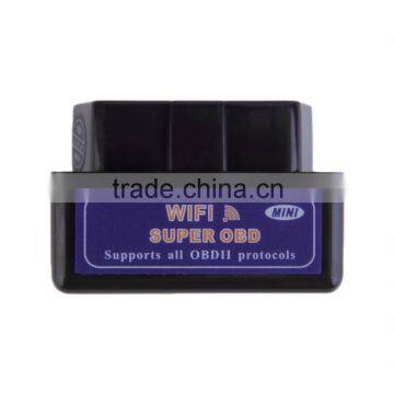 Mini ELM327 WiFi ELM 327 OBDII Car Diagnostic Tool OBD2 Code Reader Scanner For IOS Android ELM WiFi 327 Black Hot Selling~ photo-5