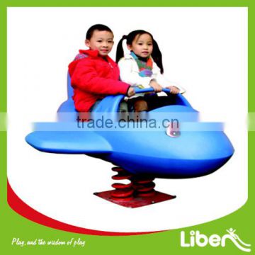 2014 hot sale school outdoor play equipment,children spring rider,cheap kids animal spring rider toys LE.TM.005