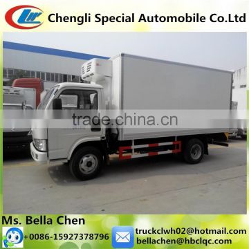 High Quality China brand freezers for trucks, Frozen Meat and Fish Delivery Freezer Truck