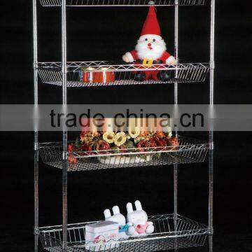 2016 HOT SALE Metal Chrome Wire Shelving Manufacturers in China photo-6