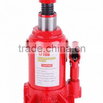 hydraulic bottle jack 12ton, heavy duty