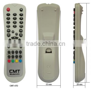 47 keys silicone ABS best rf universal remote