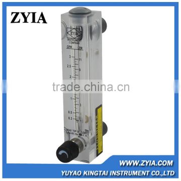 Panel type nitrogen gas flow meter