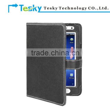 book style PU leather case for viewsonic viewpad 7e 7 inch tablet