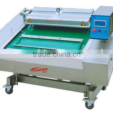 Automatic plastic bag belt type vacuum machinery packer